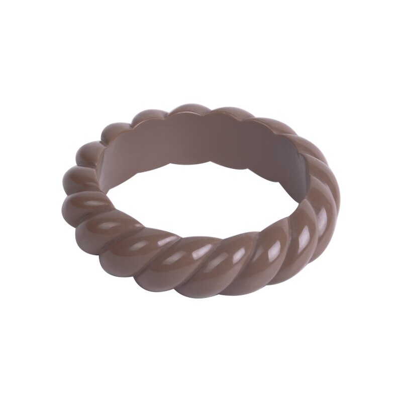 Guanlong 2017 nova resina parafuso pulseira europeu americano moda senhoras pulseiras bijoux: color-9