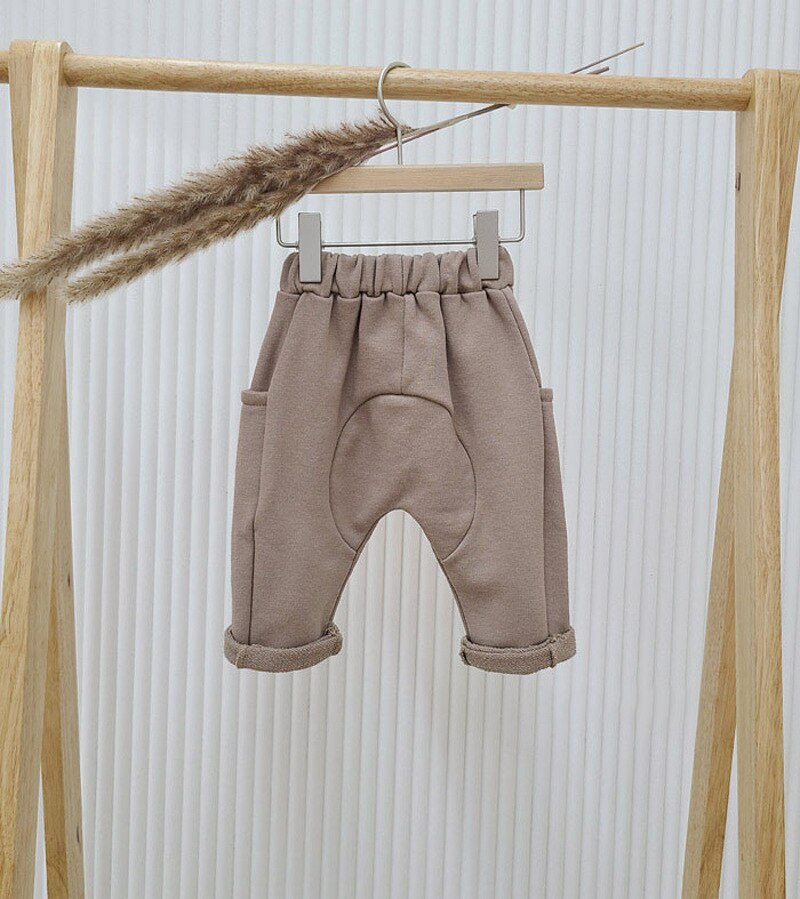Children Clothing For Autumn And Winter Boys And Girls Harem Pants Baby Hip Pants Children's Pants Thicken Baby Trousers