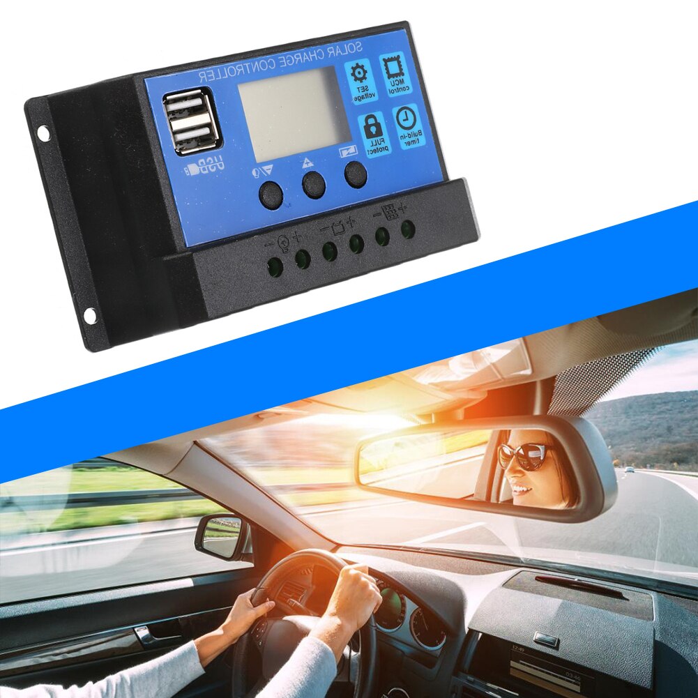 20W Dual USB+DC Flexible Solar Panel Controller Power Generation Kit Photovoltaic Panel Car Charger