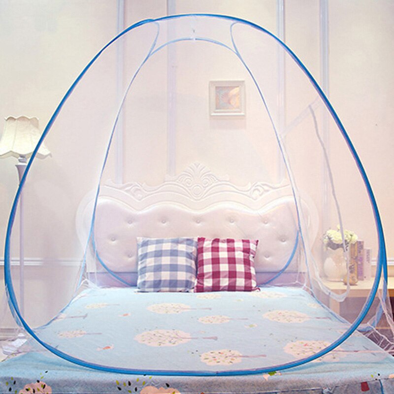 Foldable Mosquito Net Double Door Magic Mosquito Nets Summer Mosquito Netting Camping Travel Anti-insect Bed Tent Breathable