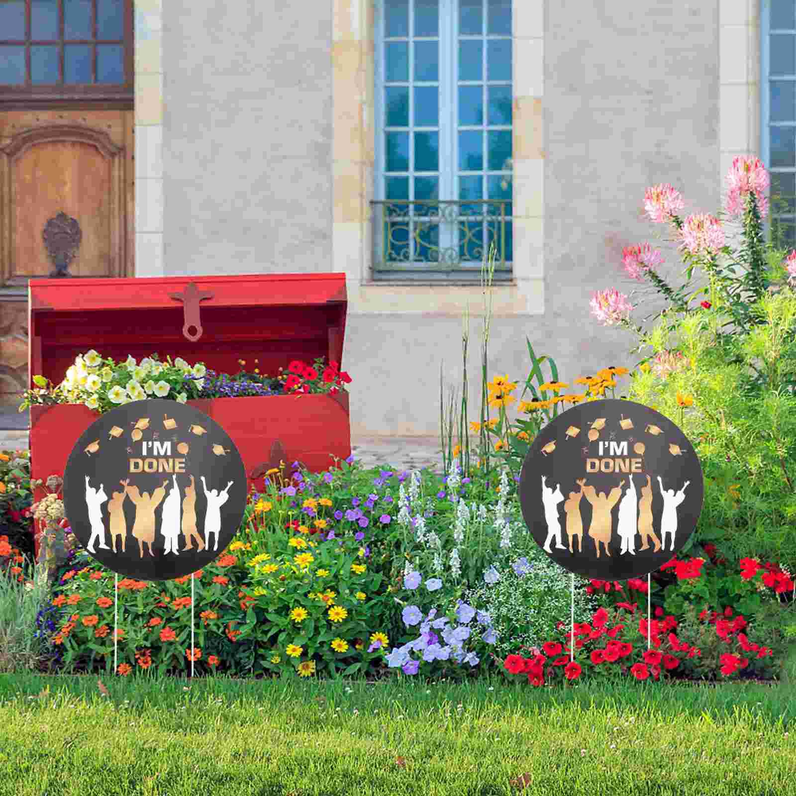 Graduation Yard Sign Decorations Outdoor Garden Graduation Yard Sign Decor