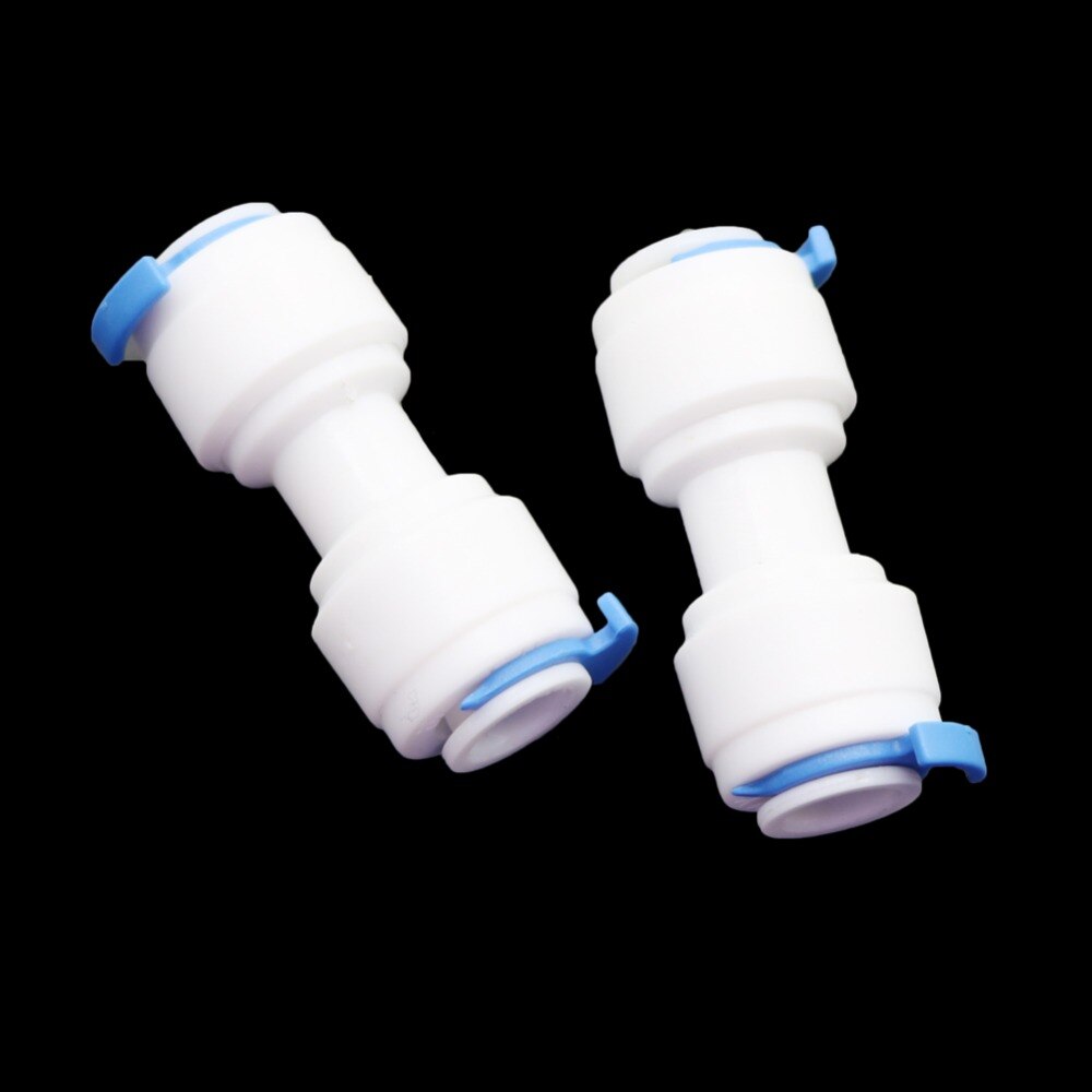 6mm slip lock snelkoppeling butt pneumatische buisverbinding accessoires 1/4 inch tuinwater rechte connector 50 stuks