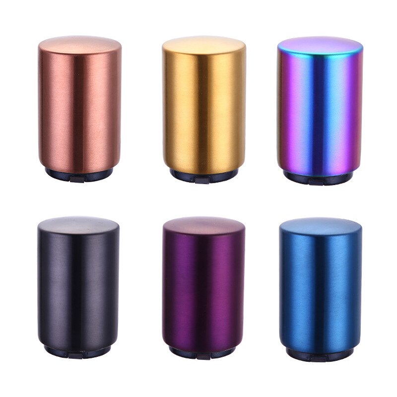 Stainless Steel Bottle Opener Automatic Beer Soda Cap Wine Drinking Bottle Opener Set Kitchen Accessories Kitchen Tools