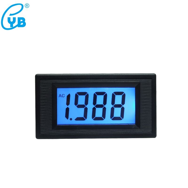 YB5135D LCD Digital Voltmeter AC 200mV 2V 20V 200V 500V Calibrate Reading Voltage Meter Power DC5V 24V DC AC 8-12V Volt Tester