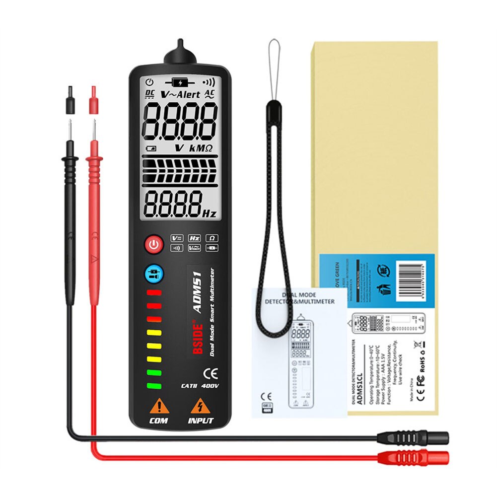 ADMS1 LCD Digital Multimeter Dual Mode Curved Scre... – Vicedeal