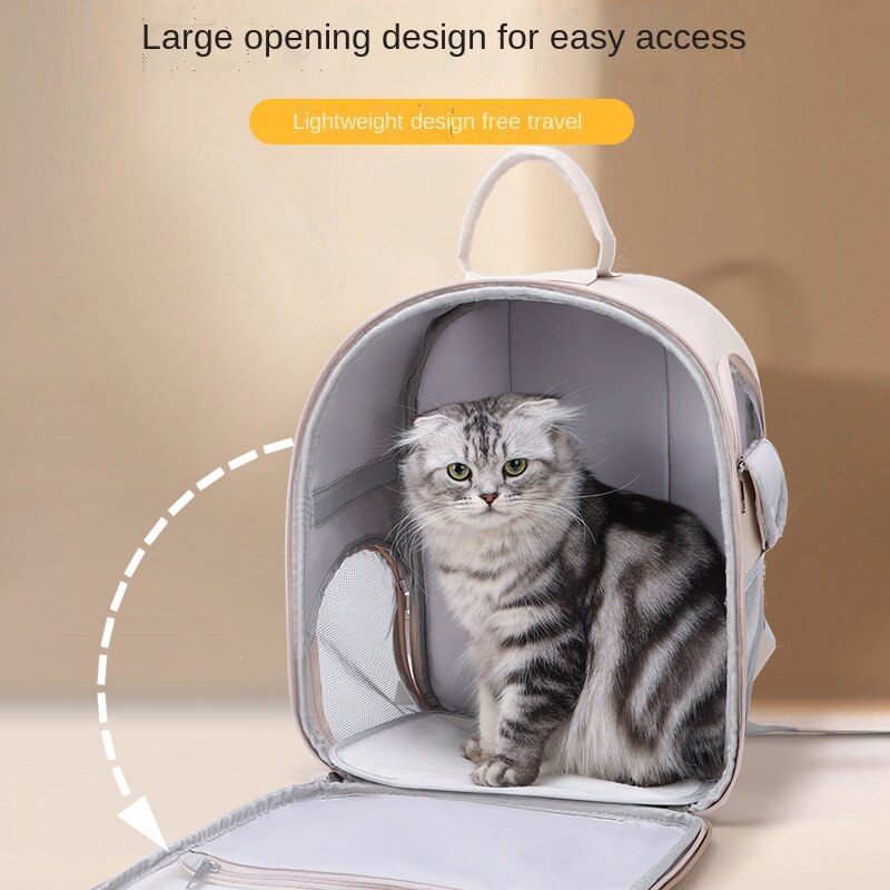 Cat Portable Space Capsule Pet Backpack Multifunctional Cute Pet Bag Layered Cat Accessories Carrier for Cat