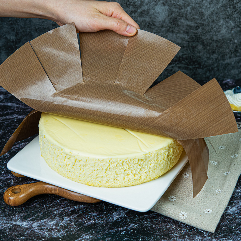 40 cm Ronde Non Stick Bakmat Herbruikbare Cake Liner Chiffon Cake Release Papier Bakvorm Vel Ontvormen Oven lade Papier