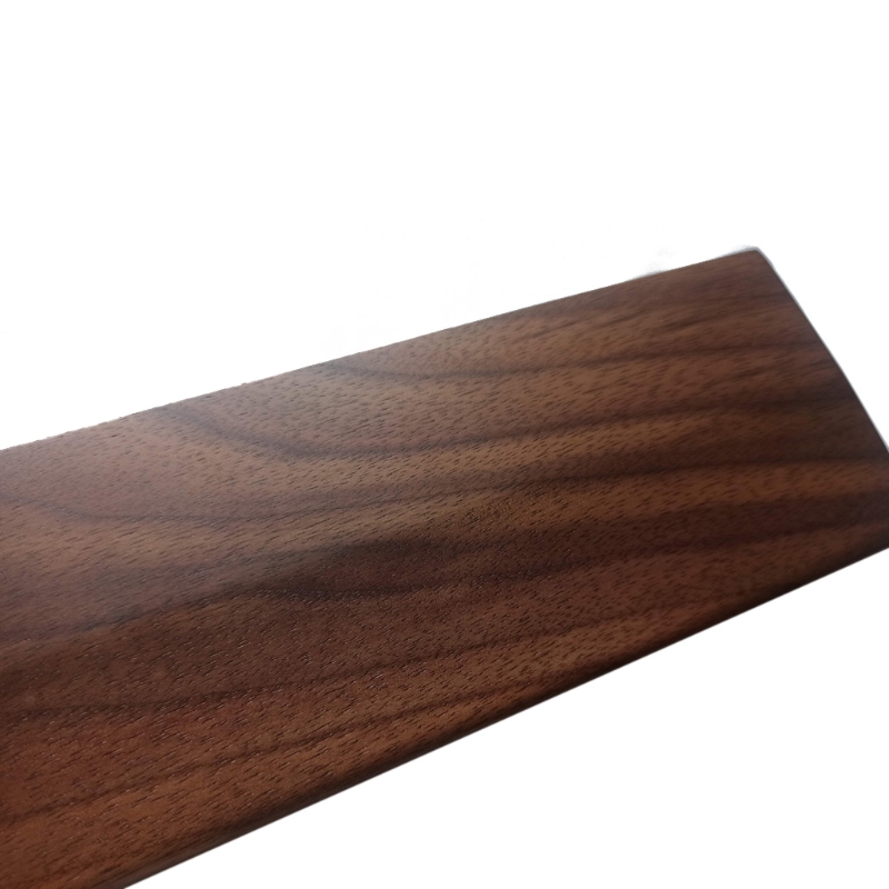 Zweihand-Tastatur aus Holz für Handballenauflage, Tastatur-Handgelenkauflage, Nussbaum-Handgelenk