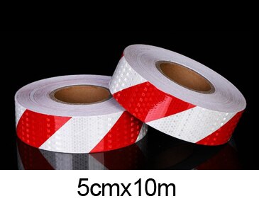 Zonon waarschuwingsreflecterende stickers veiligheid nachtelijke zichtbaarheid zelfklevende stickers waterdichte reflecterende tape decal voor voertuig motorfiets fiets, 3 x 8,26 cm (24 stuks