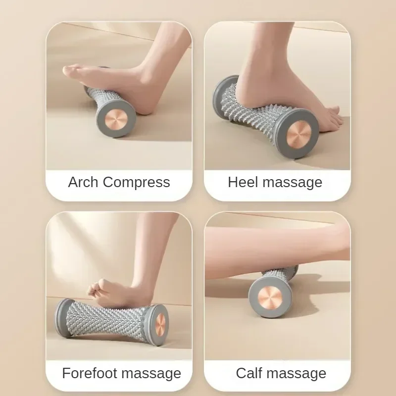 Voetmassage roller plantaire fascia bal spierontspanning verzorging meridian dredging handmatige voet-beenmassage