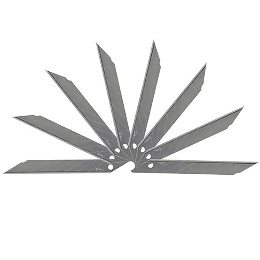 10PCS/Set Sharp Box Paper Cutter Utility Knife Replacement Blades 30 Degree Angle SK5 Blade for Retractable Utility Knives