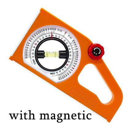 Universal angle ruler measuring tool protractor digital spirit angle level tilting instrument magnetic inclinometer slope meter: no.3