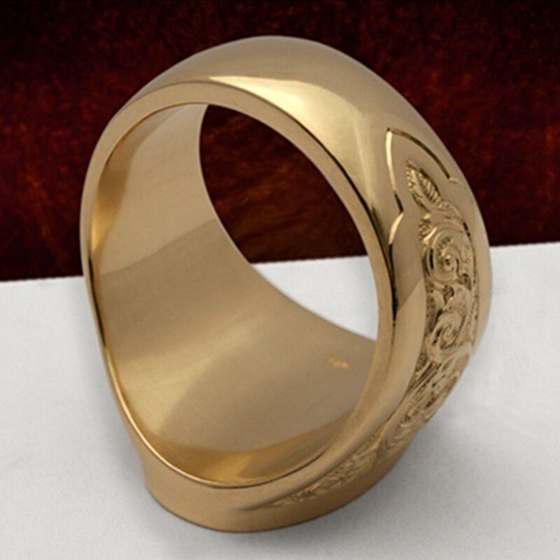 Unisex gezegende maagd maria ring trouwringen koper metaal klassiek alle compatibele