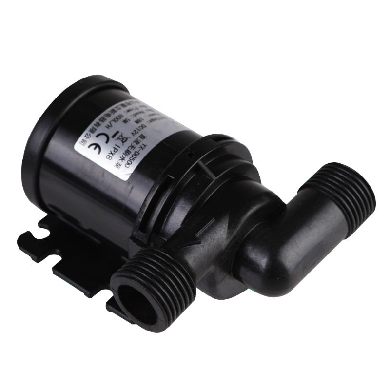 DC12V/24V solaire Brushless moteur Circulation d'eau pompe à eau Booster silencieux haute ascenseur pompe Submersible 1/4 pouces sortie
