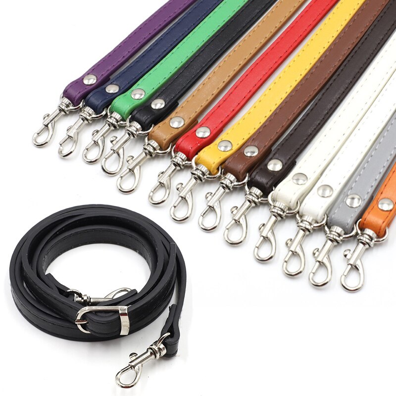 120 cm Leather Shoulder Bag Strap Accessories DIY Cross Body Adjustable Belt Bag Solid Bag Strap Replacement