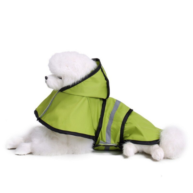 Hond Waterdichte Regenjas Reflecterende Regenjas Ademend Mesh Hond Outdoor Reizen Kleding Jas Voor Grote Hond Pet Katten Supplies
