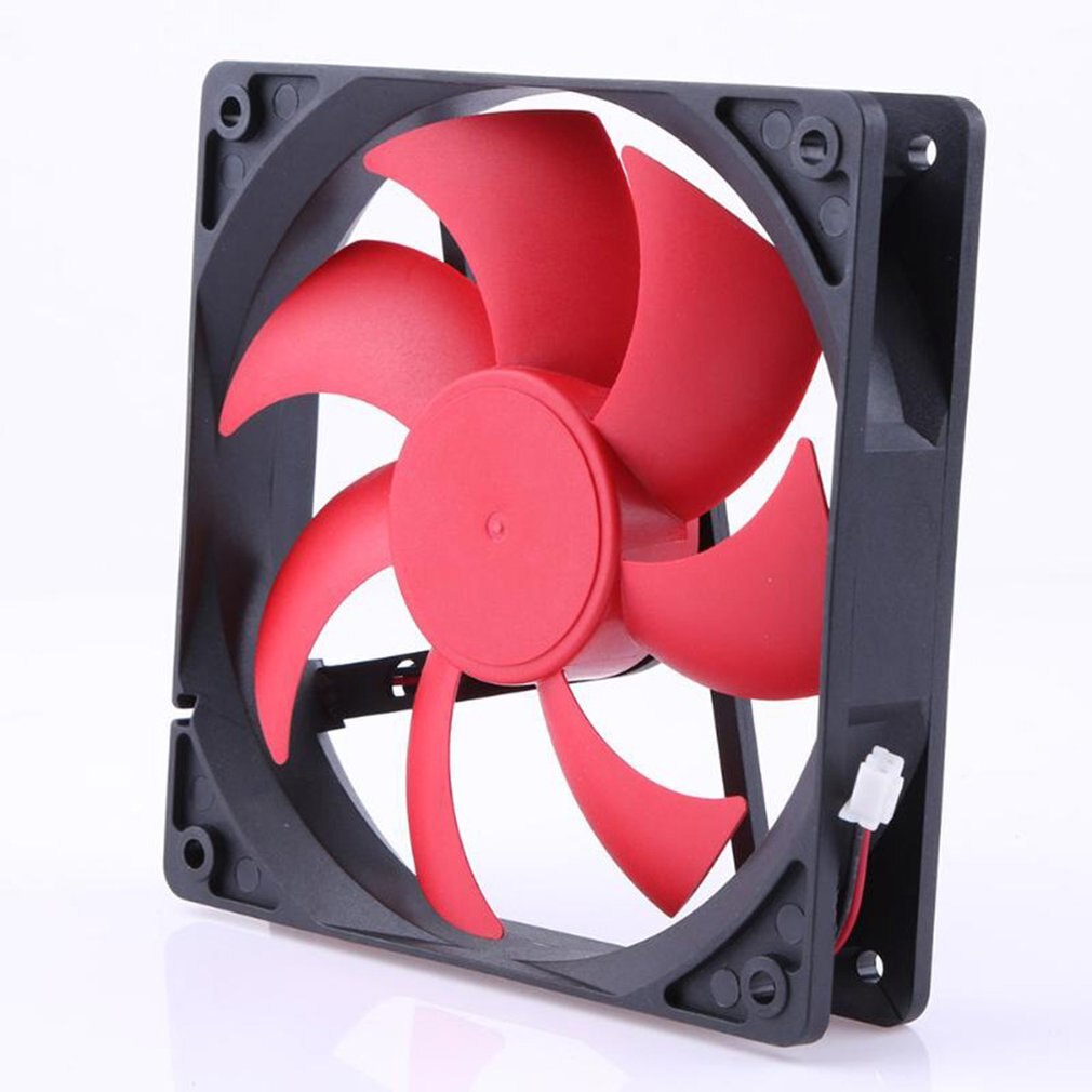 Portable Computer Double Head 12CM PC Computer CPU Cooling Fan Cooler Super Quiet Silent CPU Cooling Fan for PC
