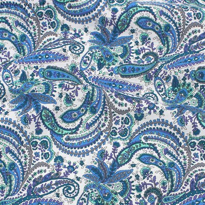 Pampas Flora-tela para coser algodón, popelina lisa de verano, ropa para niños, bricolaje, decoración de ropa para bebé, 147 g/m, 160x50cm