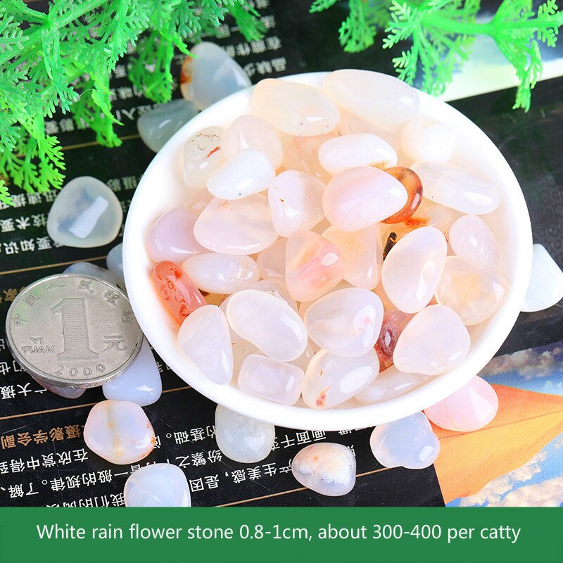 500G Regen Bloem Steen Aquarium Gekleurde Steentjes Bloempot Decoratie Stenen Tuin Tuinieren Tuin Decoratie: A