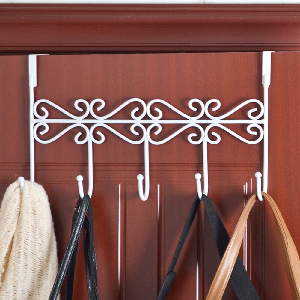 Colgador de ganchos para puerta de cocina, perchero