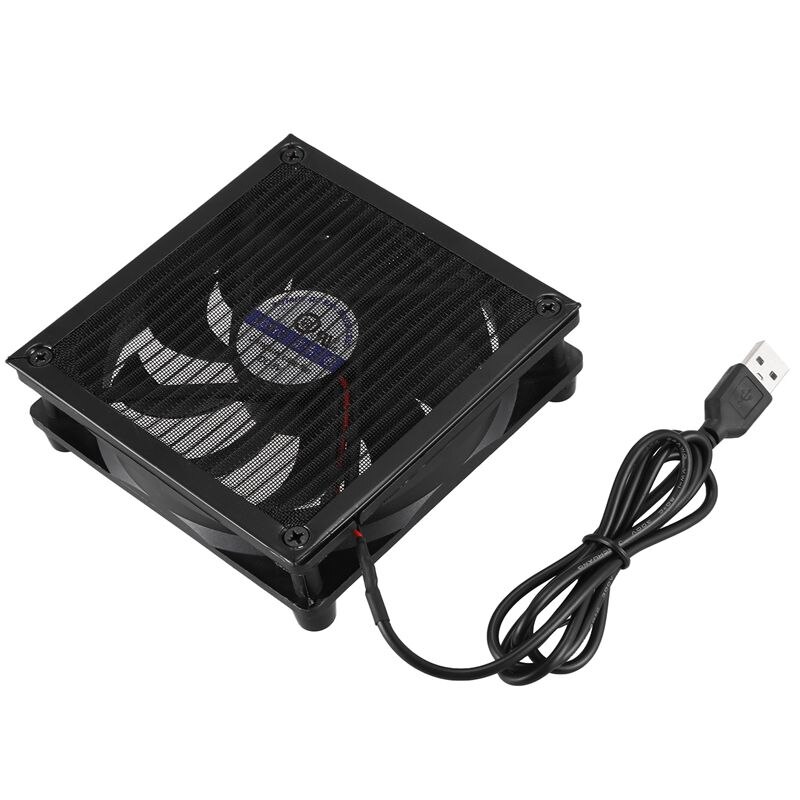 -Longyou Router Radiator Geschikt Voor Schakelaar Breedband Kat Netware Tv Top Box Koelventilator Usb Stofdicht Fan
