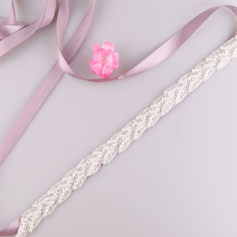 Yjwsxf Bruids Riem Vrouwen Riem Trouwjurk Riem Parel Riem Diner Jurk Riem Bruiloft Accessoires