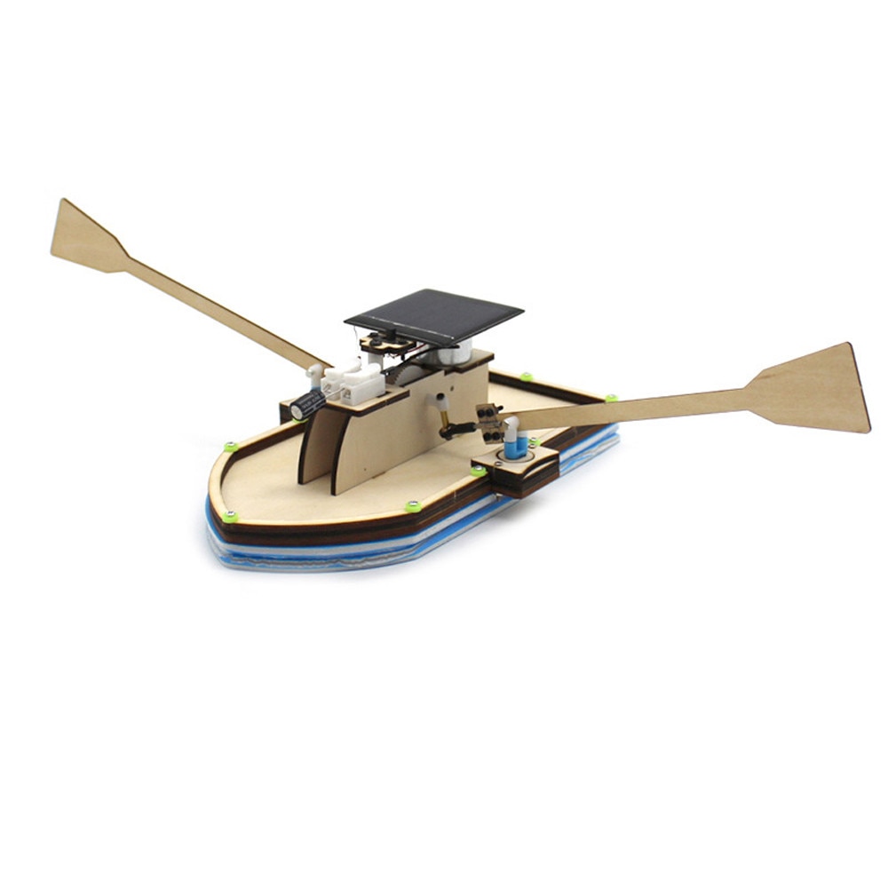 DIY Solar Powered Boot Modell Roboter Paddel Boot Schiff Wissenschaft Experiment Hände-auf Boot Kid Pädagogisches Spielzeug Kit