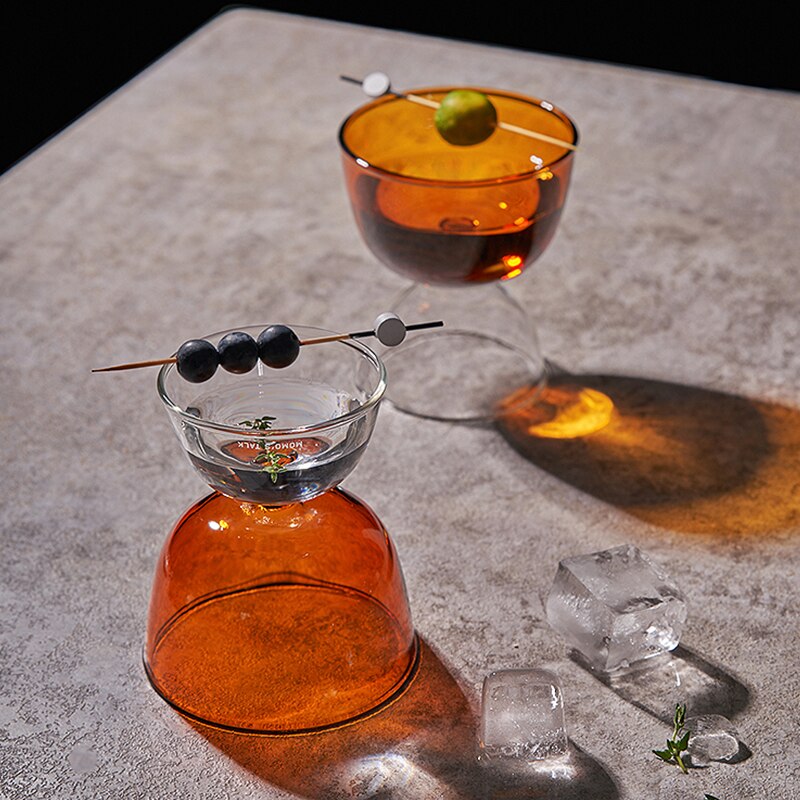 Nordic Hittebestendige Cup Creatieve Kleur Glas Cup Voor Ontbijt Havermout Clear Yoghurt Ijs Kom Leuke Sap Cup