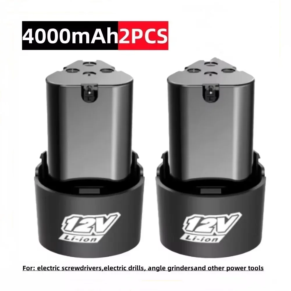 Universele 12V 16,8V 4000mAh oplaadbare lithiumbatterij voor schroevendraaiers, elektrische boormachines, haakse slijpmachines en ander elektrisch gereedschap: HEUBLAUW