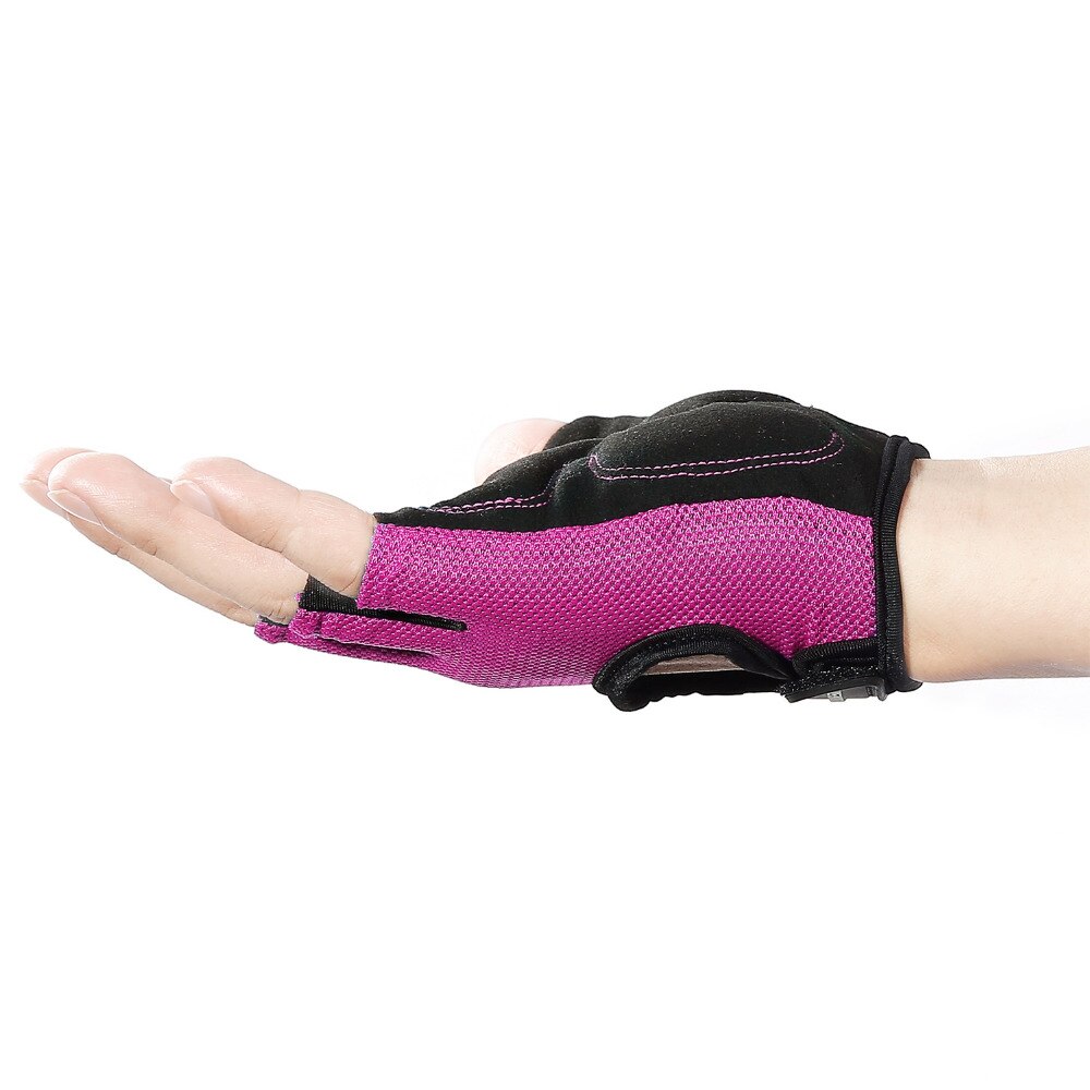 Kyncilor Gym Gloves Dumbbell Weightlifted Gloves Non-Slip Breathable Shock Absorption Half Finger Bodybuilding Training Glove