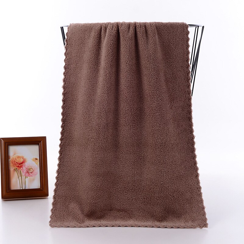 Coraline Face Towel Microfiber Absorbent Bathroom Home Towels for Kitchen Thicker Quick Dry Cloth for Cleaning Kitchen Towel: Auburn