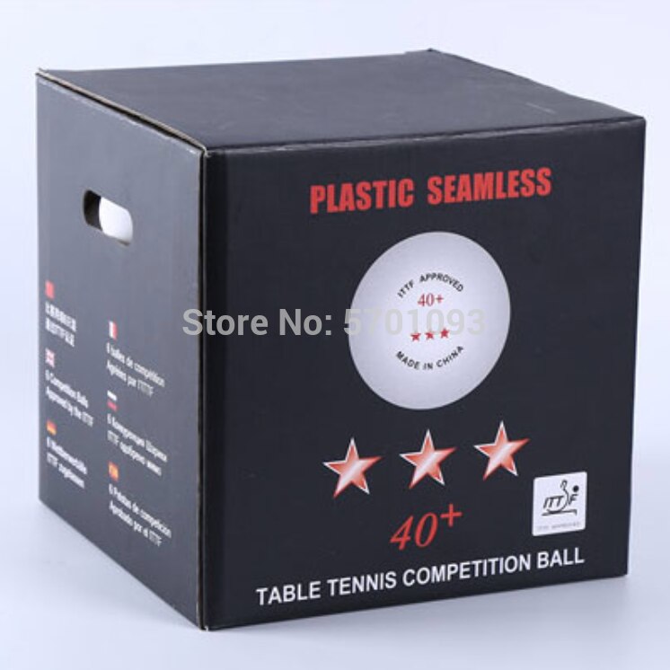 Ping Pong Ballen Set Ittf Goedgekeurd 1 Ster Tafeltennis Bal, Gebruikt In Wereld Concurrentie, 40 + Professionele Pingpong Bal Nonflammabl