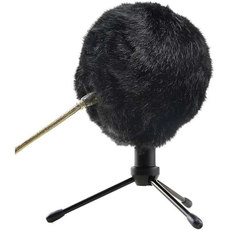 Lodne vindsnegl til mikrofon, forrudens vinddæksel til forbedring af blå sneboldmikrofon o