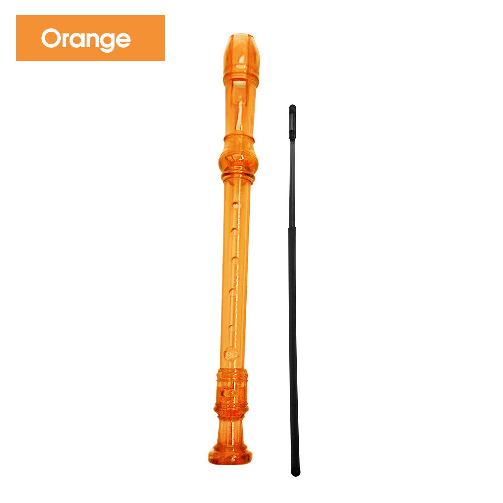 8 Gaten Treble Klarinet Recorder Kinderen Educatief Instrument Voor Beginner Fluit Muziekinstrumenten Kid Speelgoed Gekleurde Transparante: 05