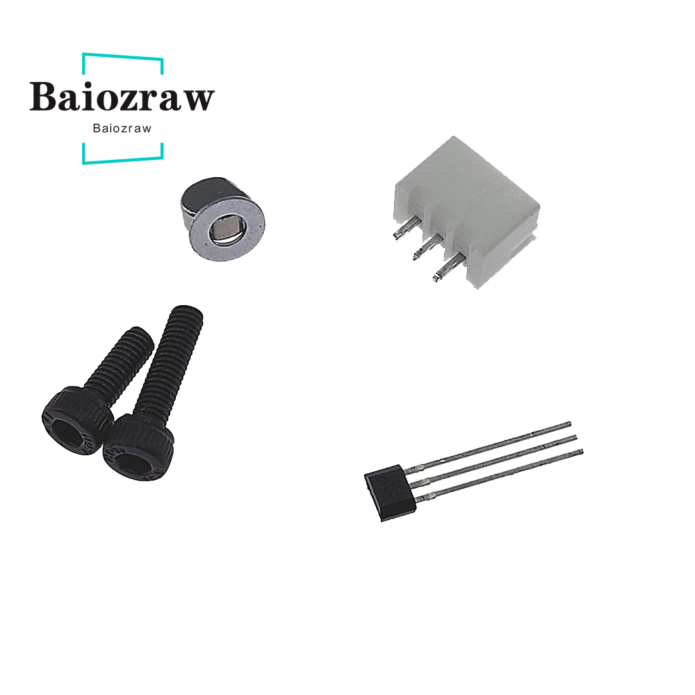 Baiozraw ERCF Toolhead Sensor AH3364Q-P-B Hall Effect Sensor (SIP) Unipolar Switch Open Drain Hall Effect Voron 2.4 Trident