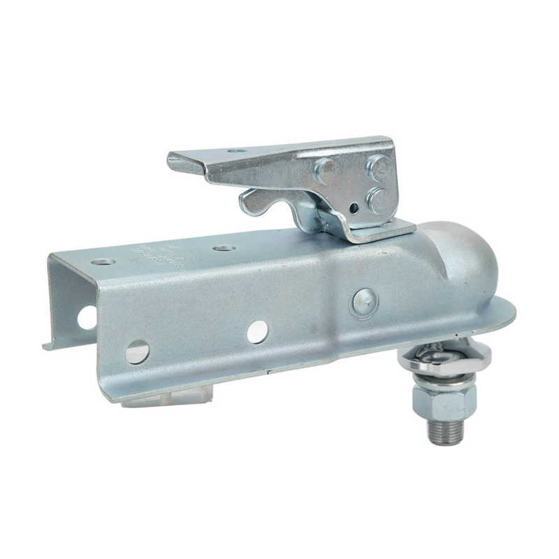 Towing Ball Coupler Trailer Hitch Coupler Steel Zinc Finish Rustproof for Campers for RVs for Boats