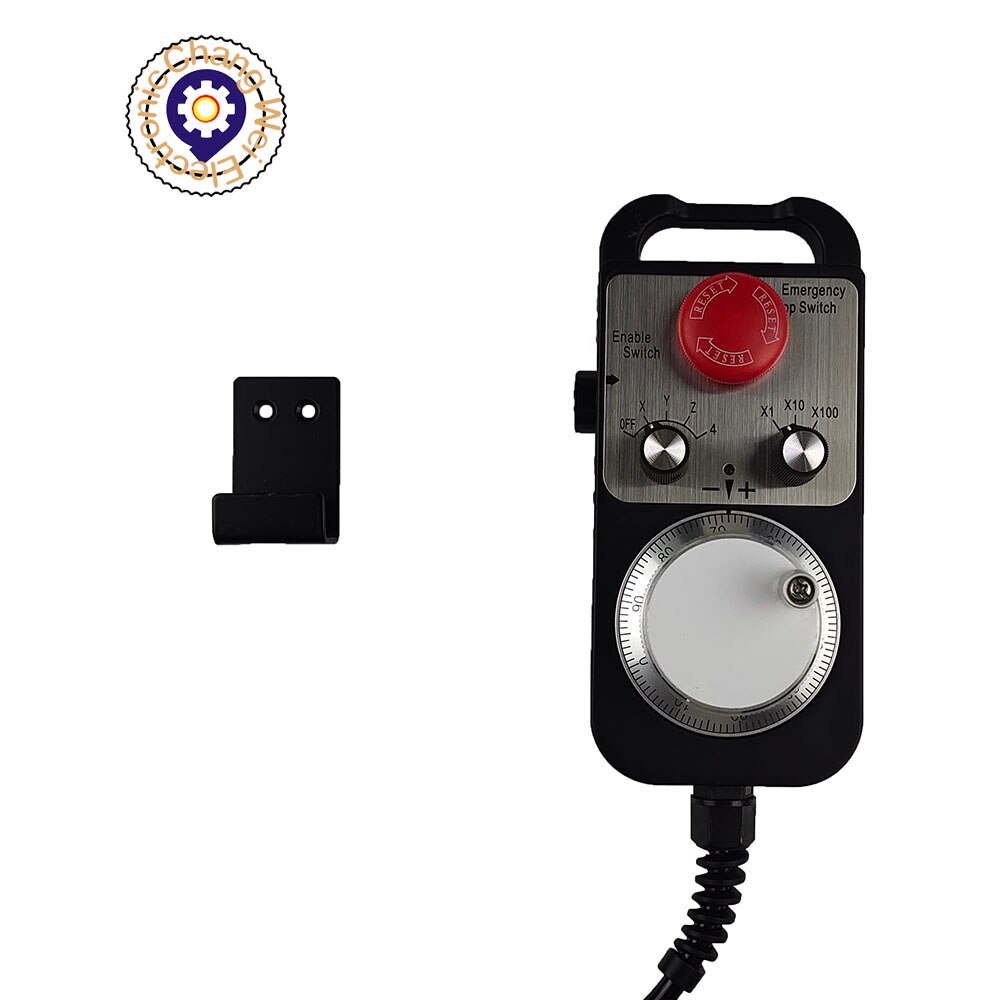 The CNC 4 Axis handheld controller MPG Pendant,All Wiring isolated from MPG unit and provide a easy to install wiring diagram.