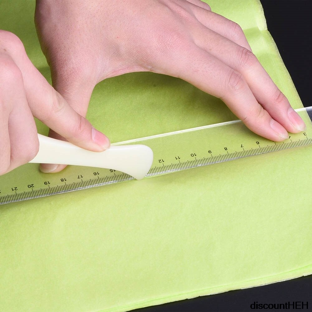 2pcs/set Paper Creaser Set Crafts Edge Side Slicker DIY Scrapbooking Card Making Photo Album Paper Folding Tool Letter Opener