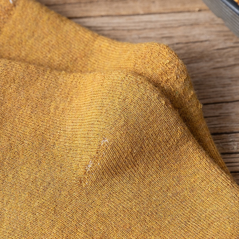 Winter warme damessokken effen kleur badstof dikke sokken dames 1 paar/verpakking