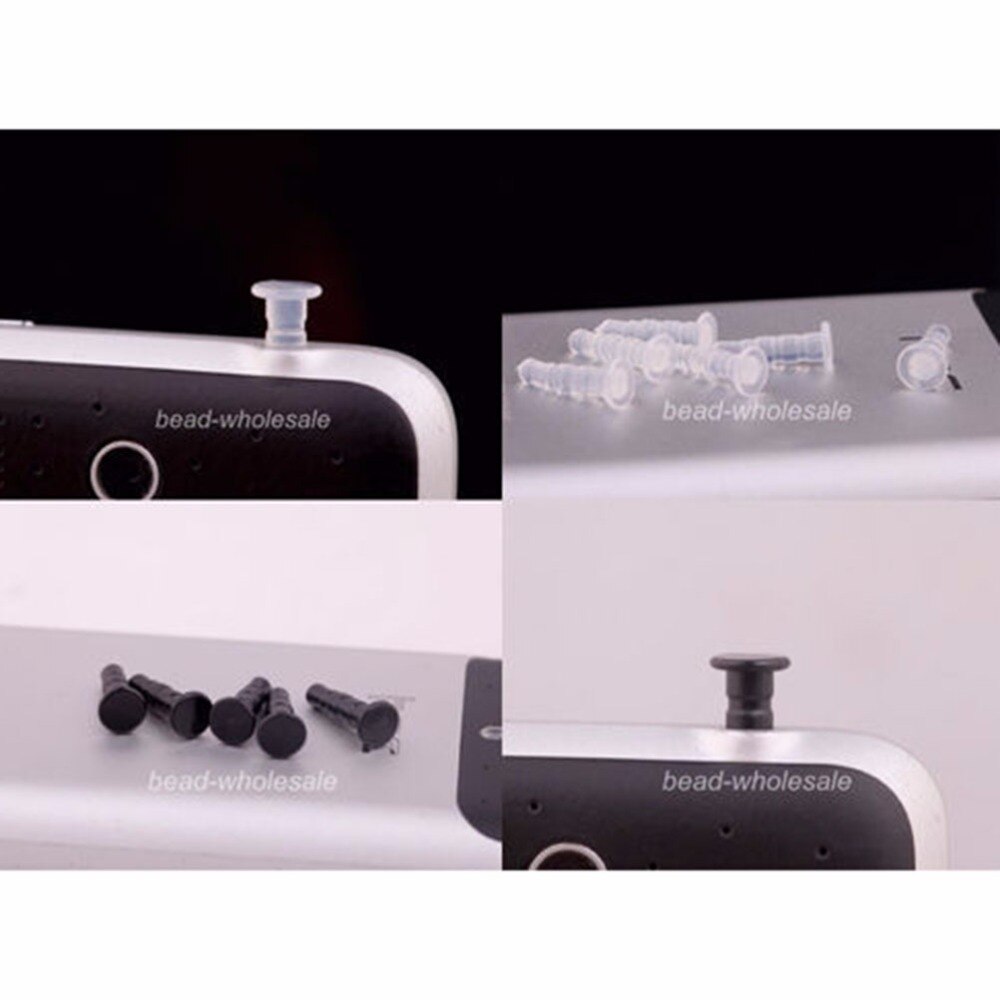 Rubber Anti Dust Plug Earphone Jack Plug Cap Stopper Cover Voor Mobiele Mobiele Telefoons