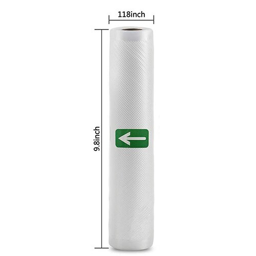 Food Vacuum Sealer Packaging Machine Food Fresh Long Keeping Vacuum Bagsincluding Vaccum Packer Can Be Use for Food Saver: 25CMx5M