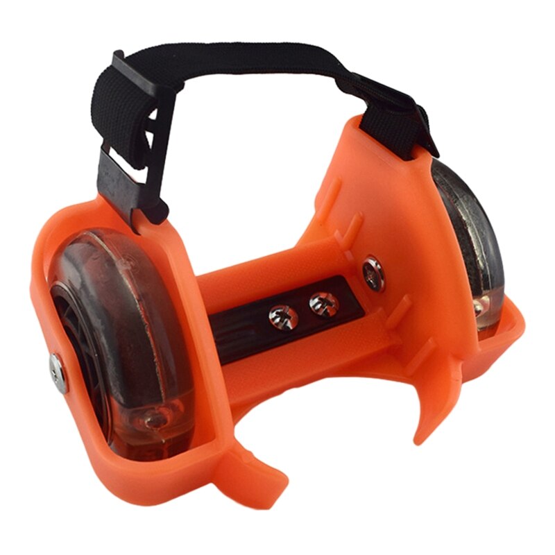 Tweewielige Hak Wielen Verstelbare Rolschaatsen Pvc Tricolor Lichtgevende Wiel Schoenen Voor Kinderen FK88 50Kg Gewicht Beperkt d5QA