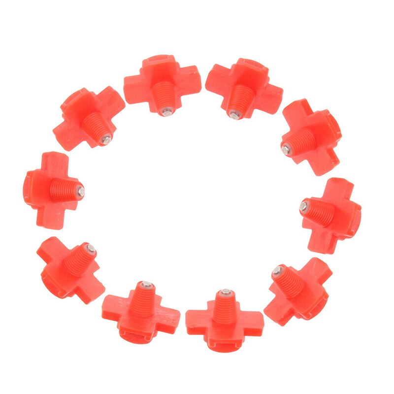 Automatic Water Dispenser for Chickens Birds Horizontal Side Mount Chicken Waterer Drinker Poultry Water Nipples Farm Accessorie