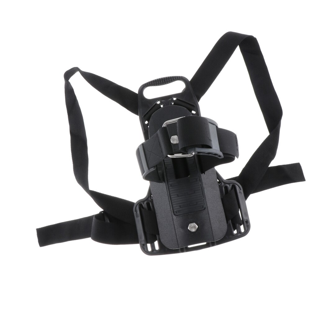 Scuba Diving Tank Carrier Back Pack Bracket & Adjustable Quick Release Webbing Strap - High Performance & Durable