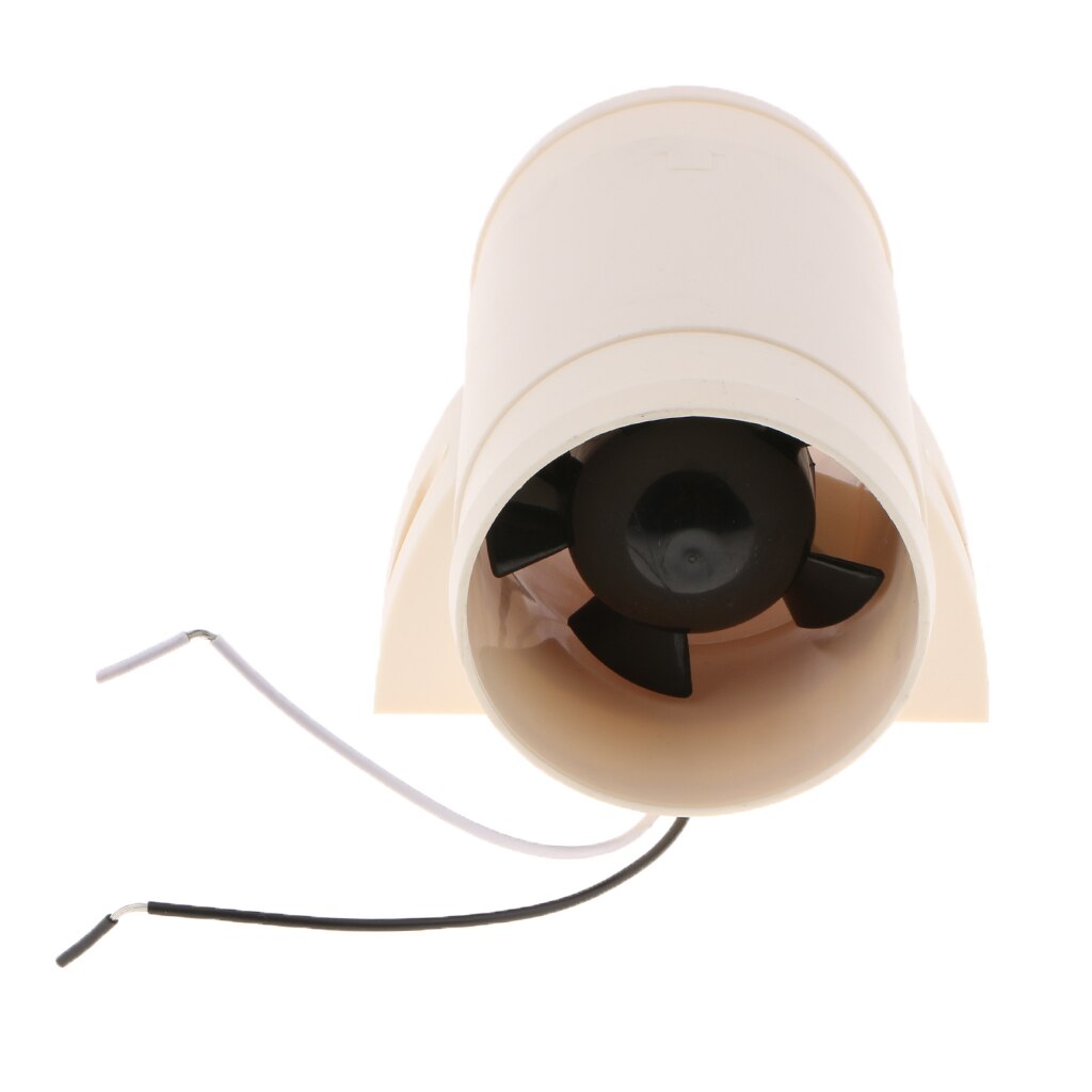 3 tommer lydløs inline blæser , 12v stille luftstrømskølerventilator til luftcirkulation i kanaler, ventilationsåbninger, væksttelte, hvid