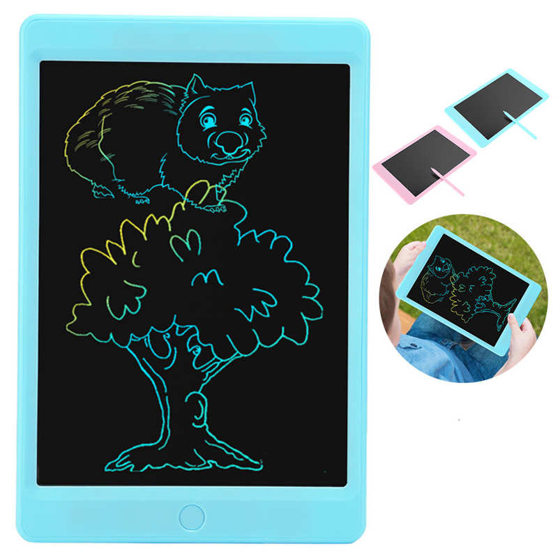 LCD Writing Tablet Color Handwriting Board Electronic Blackboard Children Smart Cartoon Painting Board 10.5inch