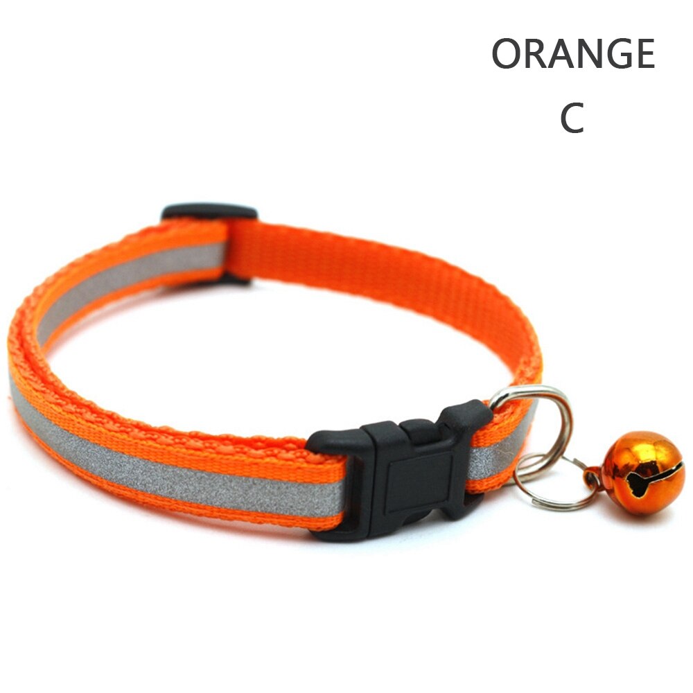 Collier réfléchissant en Nylon clignotant pour chat et chien: 6