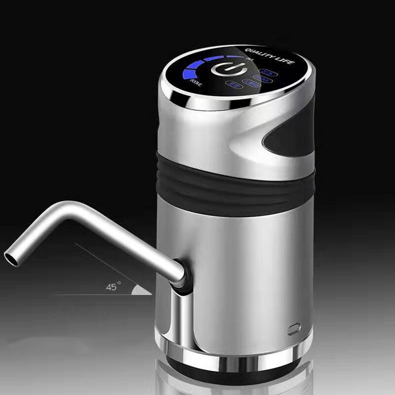 Automatic Electric Portable Water Pump USB Charge Electric Water Dispenser Wireless Switch Silent Charging Touch Water Pump