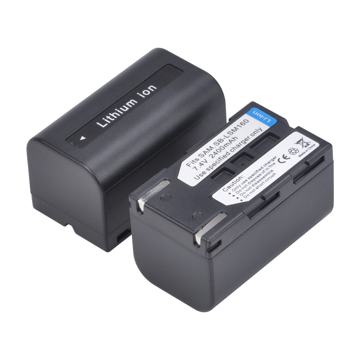 2400mAh SB-LSM80 SB-LSM160 SB-LSM320 Camera Battery for SAMSUNG SC-D263 SC-D362 SC-D363 VP-D964 VP-D965 VP-DC161 VP-DC163