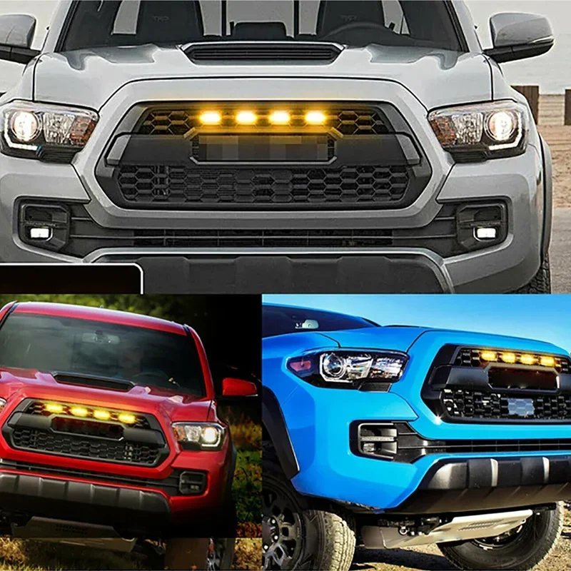 Luces LED universales para coche, luces LED delanteras para parrilla con arnés, lámpara de ojo de águila para camioneta todoterreno, SUV, Ford, Toyota, accesorios para coche